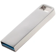 Флешка металлическая Big Style, USB 3.0, 16 Гб, серебристая фото