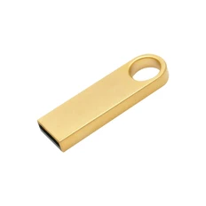 Флешка металлическая на 16 Гб «Гильдия», золотая фото