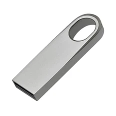 Флешка металлическая на 16 Гб Jola USB 2.0, серебристая фото