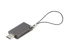 Флешка металлическая на 64 Гб Evolt «Индата», USB Type-C 3.0, серая фото