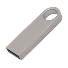 Флешка металлическая на 8 Гб Artik USB 2.0, серебристая фото