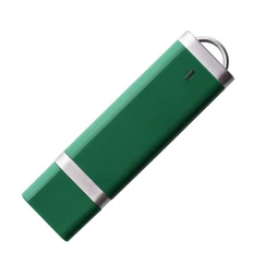 Флешка пластиковая на 16 Гб Profi USB 2.0, зеленая фото