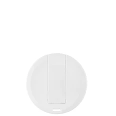 Флешка пластиковая на 64 Гб Coin USB 2.0, белая фото