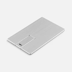 Флешка Platinum Card, 32 Гб, серебристая фото