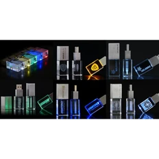 Флешка с подсветкой (стекло) фото