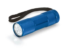 Фонарь из алюминия Flashy, синий фото