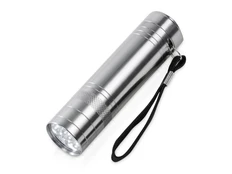 Фонарь с открывалкой Yok, серебристый фото