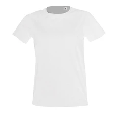 Фуболка женская Sol's Imperial Fit Women, белая фото
