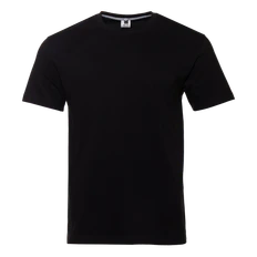 Футболка без бокового шва Stan 02, 160 гр/м2, черная фото