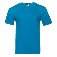 Футболка без бокового шва Stan 02, 160 гр/м2, ярко-голубая фото
