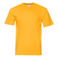 Футболка без бокового шва Stan 02, 160 гр/м2, желтая фото