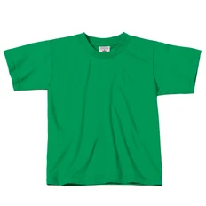 Футболка детская B&C Exact 150, ярко-зеленая фото
