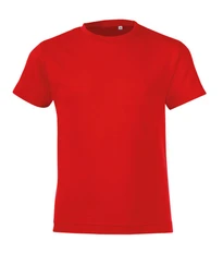 Футболка детская Sol's Regent Fit Kids, красная фото