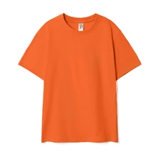 Футболка детская Sol's Regent Kids 150, оранжевая фото