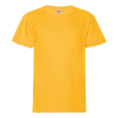 Футболка детская Stan 06U, 140 гр/м2, желтая фото