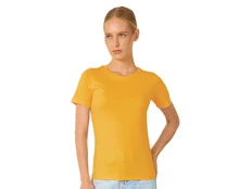 Футболка женская US Basic Heavy Super Club, желтая фото