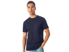 Футболка хлопковая мужская US Basic Super Club, темно-синяя фото