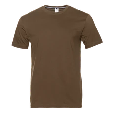 Футболка хлопковая Stan 02, 160 гр/м2, коричневая фото