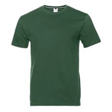 Футболка хлопковая Stan 02, 160 гр/м2, темно-зеленая фото