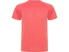 Футболка мужская Roly Montecarlo, розовая фото