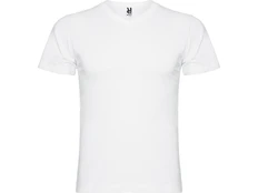 Футболка мужская Roly Samoyedo, белая фото