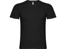 Футболка мужская Roly Samoyedo, черная фото