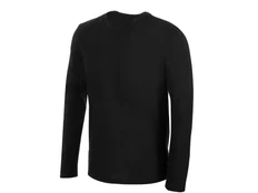 Футболка мужская с длинным рукавом US Basic Porto, черная фото
