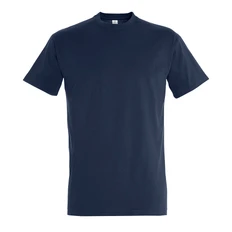 Футболка мужская Sol's Imperial, темно-синяя фото