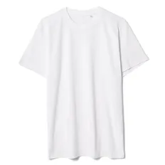 Футболка мужская облегающая T-Bolka Stretch, белая фото