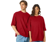 Футболка оверсайз Berlin, красная фото