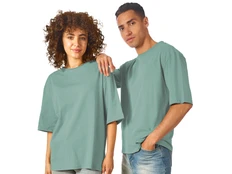 Футболка оверсайз Liyon, бирюзовая фото