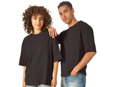 Футболка оверсайз Liyon, серая фото