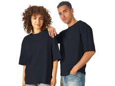 Футболка оверсайз Liyon, синяя фото