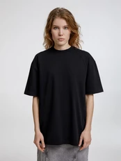 Футболка оверсайз Molti Sideline, черная фото