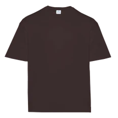 Футболка оверсайз Stan 56, 240 гр/м2, темно-коричневая фото