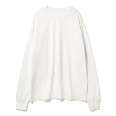 Футболка оверсайз унисекс с длинным рукавом Molti Сity Sapiens, белая фото