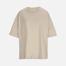 Футболка оверсайз женская Sol's Boxy Women, бежевая фото