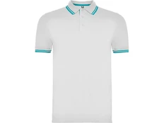Футболка поло мужская Roly Montreal, белая фото