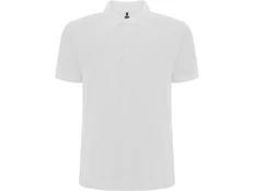 Футболка поло мужская Roly Pegaso, белая фото