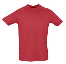 Футболка рабочая мужская Sol's Mega Pro 190, красная фото
