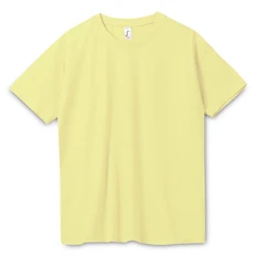 Футболка унисекс Sol's Regent 150, светло-желтая фото