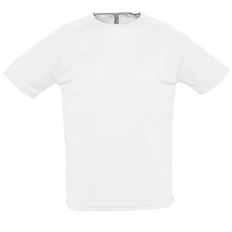 Футболка мужская Sol's Sporty 140, белая фото