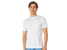 Футболка спортивная из сетки мужская US Basic Verona, белая фото