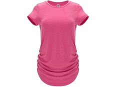 Футболка спортивная женская Roly Aintree, розовая фото