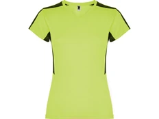 Футболка спортивная женская Roly Suzuka, желтая фото