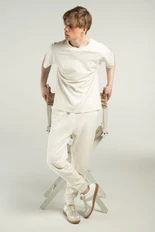 Футболка унисекс Andor T3, молочно-белая фото