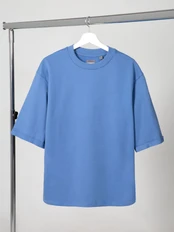 Футболка унисекс Kosmos 2.0, синяя фото