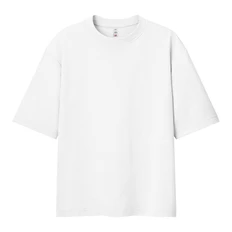 Футболка унисекс оверсайз Libra 220, белая фото