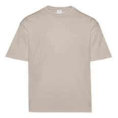 Футболка унисекс оверсайз Stan, 260 гр/м2, бежевая фото