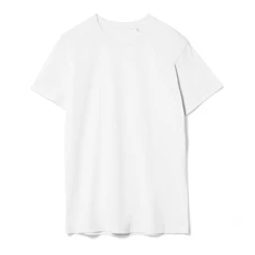 Футболка унисекс T-Bolka, 160, белая фото